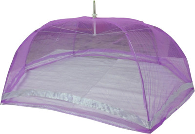 BcH Polyester Infants Exculsive design baby mosquito net 1.4 Mosquito Net(Purple)