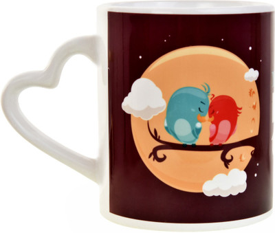 Halowishes Printed You and me Forever Heart Handle Ceramic Mug(326 ml), Multicolor
Halowishes Printed You and me Forever Heart Handle Ceramic Mug(326 ml), Multicolor
