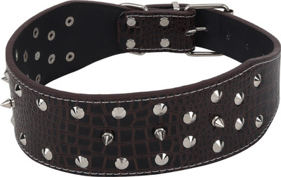 SRI Adjustable Dog Collar 2.4 Inch With Triangular Metal Rivet Studs Design Dog & Cat Everyday Collar(, Chocolate Brown
SRI Adjustable Dog Collar 2.4 Inch With Triangular Metal Rivet Studs Design Dog & Cat Everyday Collar(, Chocolate Brown
