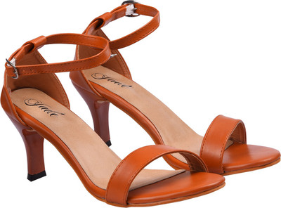 Jade Women Tan Heels