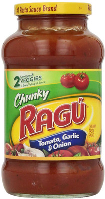 Ragu Chunky Tomato, Garlic & Onion 680g Sauce(680 g)