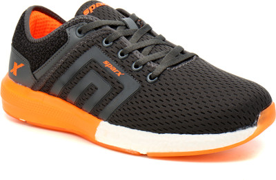 Sparx SM-346 Walking Shoes For Men(Grey, Orange