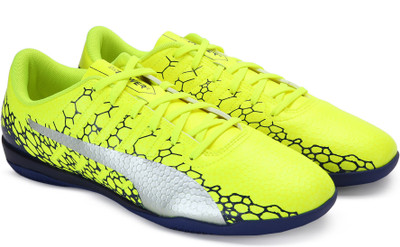 Puma evoPOWER Vigor 4 GRAPHIC IT Football Shoes For Men(Green, Black, Safety yellow-silver-blue depths
Puma evoPOWER Vigor 4 GRAPHIC IT Football Shoes For Men(Green, Black, Safety yellow-silver-blue depths