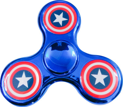 S.Blaze Amazing Metal Blue 3 Arm Rounded Captain America Fidget Spinner Toy for Kids & Adults(Multicolor)
S.Blaze Amazing Metal Blue 3 Arm Rounded Captain America Fidget Spinner Toy for Kids & Adults(Multicolor)