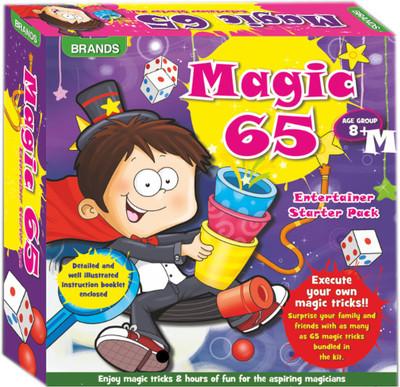 HALO NATION 65 magic Tricks Play Set Magic mantra Brands 65 Magic Tricks(Age: 3 to 8 Years)
HALO NATION 65 magic Tricks Play Set Magic mantra Brands 65 Magic Tricks(Age: 3 to 8 Years)