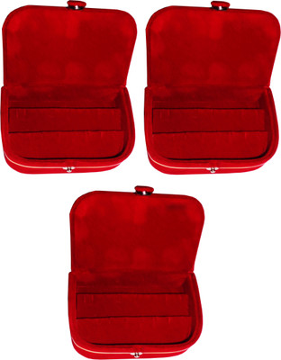 Funkroo maroon earring box ear ring vanity folder Pack of 3 Makeup Vanity Box(Maroon)
Funkroo maroon earring box ear ring vanity folder Pack of 3 Makeup Vanity Box(Maroon)