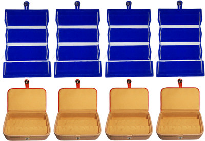 Funkroo Combo 4 pc blue earring folder and 4 pc ear ring box vanity case Makeup Vanity Box(Multicolor)
Funkroo Combo 4 pc blue earring folder and 4 pc ear ring box vanity case Makeup Vanity Box(Multicolor)