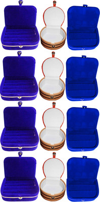 Funkroo Combo 4 pc blue ring box 4 pc red ear ring box and 4 pc bangle box Makeup Vanity Box(Multicolor)
Funkroo Combo 4 pc blue ring box 4 pc red ear ring box and 4 pc bangle box Makeup Vanity Box(Multicolor)