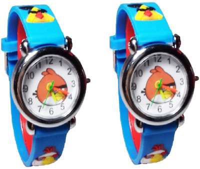Arihant Retails Angry Birds Kids Watch AR-18 (Also best for Birthday gift and return gift for kids) Pack of 2, Watch - For Boys & Girls
Arihant Retails Angry Birds Kids Watch AR-18 (Also best for Birthday gift and return gift for kids) Pack of 2, Watch - For Boys & Girls