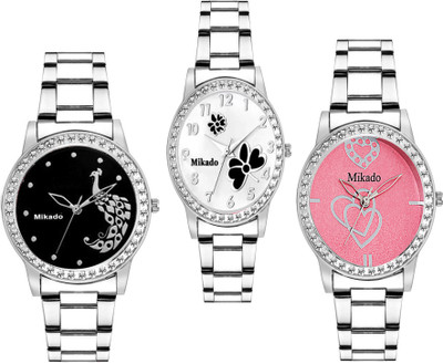 Mikado LEE QUEEN FASHION ANALOG WATCHES COMBO FOR WOMEN AND GIRLS(PACK OF 3) Watch - For Women
Mikado LEE QUEEN FASHION ANALOG WATCHES COMBO FOR WOMEN AND GIRLS(PACK OF 3) Watch - For Women