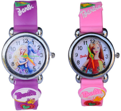 TWIT Barbie Caracter Perple Pink Combo Pack 2 For Boys & Girls Watches Barbie Caracter Purple Pink Collcetion Kids watches Watch - For Boys & Girls
TWIT Barbie Caracter Perple Pink Combo Pack 2 For Boys & Girls Watches Barbie Caracter Purple Pink Collcetion Kids watches Watch - For Boys & Girls