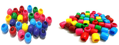 GOELX Plastic multicolor beads round & tube beads 12mm for jewellery making/ craftworks
GOELX Plastic multicolor beads round & tube beads 12mm for jewellery making/ craftworks