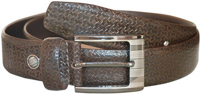 Mapletree Men Formal Brown Genuine Leather Belt