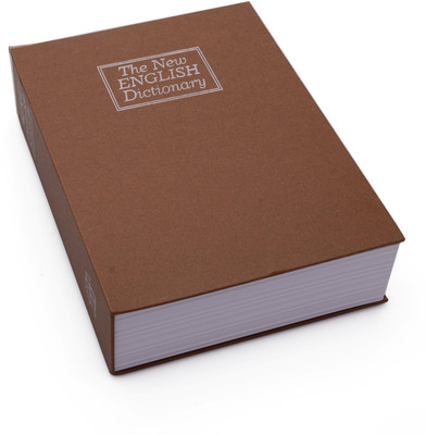 Store2508 Large Size Book Safe Book Style Money Cash Locker Jewellery Home Safe Box Dictionary. (Brown) Coin Bank(Brown)
Store2508 Large Size Book Safe Book Style Money Cash Locker Jewellery Home Safe Box Dictionary. (Brown) Coin Bank(Brown)