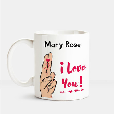 Huppme I Love you Mary Rose printed personalized coffee mug Ceramic Mug(350 ml), Multicolor
Huppme I Love you Mary Rose printed personalized coffee mug Ceramic Mug(350 ml), Multicolor
