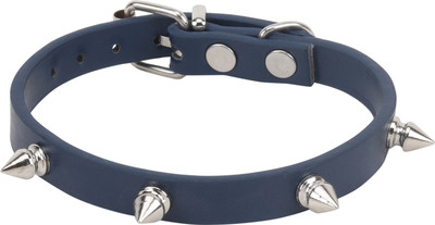 SRI Imported High Quality Adjustable Puppy Collar With Triangular Metal Rivet Studs Design-1 CM Width (Navy Blue) Cat Everyday Collar(, Navy Blue
SRI Imported High Quality Adjustable Puppy Collar With Triangular Metal Rivet Studs Design-1 CM Width (Navy Blue) Cat Everyday Collar(, Navy Blue