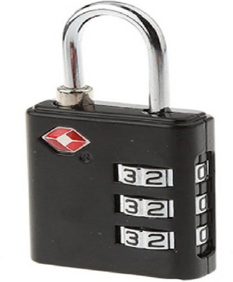 pin to pen Luggage locks Safety Lock(Black)