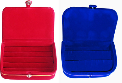 Funkroo combo deal red ring box & blue earring vanity box Makeup Vanity Box(Multicolor)
Funkroo combo deal red ring box & blue earring vanity box Makeup Vanity Box(Multicolor)