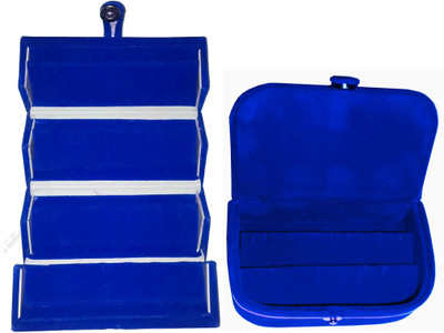 Funkroo Combo 1 pc blue earring folder and 1 pc blue ear ring box vanity case Makeup Vanity Box(Multicolor)
Funkroo Combo 1 pc blue earring folder and 1 pc blue ear ring box vanity case Makeup Vanity Box(Multicolor)