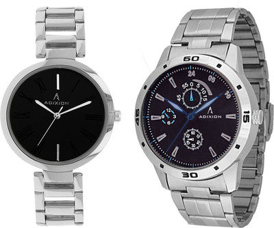 ADIXION 2580S9519SM01SMA1 Combo Leady & Gents Analog Stainless Steel Wrist Watch Watch - For Men & Women
ADIXION 2580S9519SM01SMA1 Combo Leady & Gents Analog Stainless Steel Wrist Watch Watch - For Men & Women