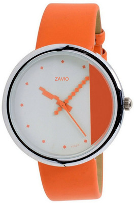 ZAVIO Two Tone Slim Dial Antique Colour Watch - For Girls