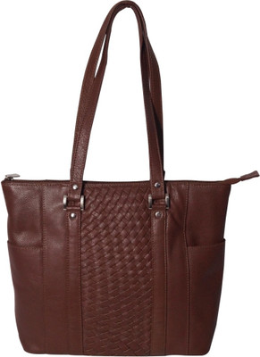 AVES Fashion ON107-BR Shoulder Bag(Brown, 5 inch)