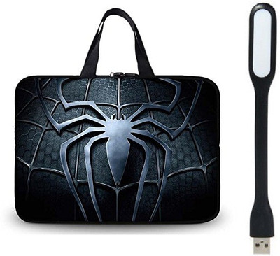 LUKE Spider Theme Soft Water-proof Neoprene Carrying Case Sleeve Bag with handle For Macbook Air 13 Inch(Models: A1369 and A1466) with usb cable Combo Set
LUKE Spider Theme Soft Water-proof Neoprene Carrying Case Sleeve Bag with handle For Macbook Air 13 Inch(Models: A1369 and A1466) with usb cable Combo Set