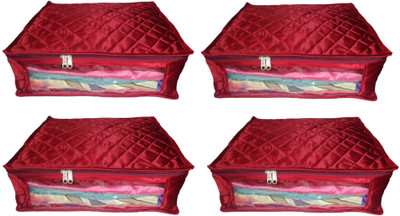 Afrose High Quality Multipurpose transparent Plain Saree Cover 4PC Capacity 10-15 Units Saree/Blouse Each(Maroon)
Afrose High Quality Multipurpose transparent Plain Saree Cover 4PC Capacity 10-15 Units Saree/Blouse Each(Maroon)