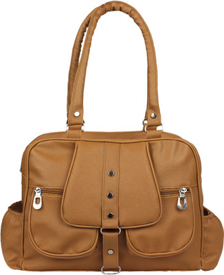 DIVYANSH COLLECTION Hand-held Bag(Tan)