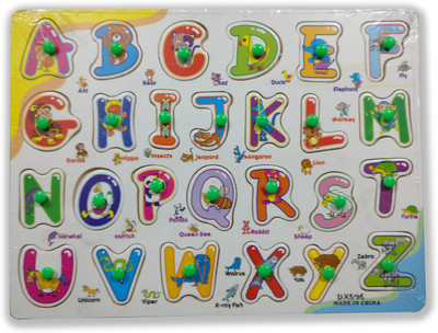 Ascend Store A to Z Capital Letter Learning Puzzle Board with Pull out knobs(Multicolor)
Ascend Store A to Z Capital Letter Learning Puzzle Board with Pull out knobs(Multicolor)