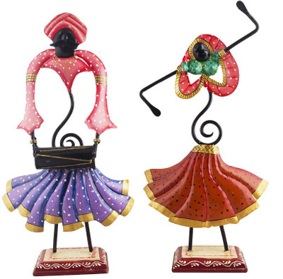 NG Art Ventura Decorative Wrought Iron Dancing Couple Decorative Showpiece - 34 cm(Wooden, Iron, Multicolor)
NG Art Ventura Decorative Wrought Iron Dancing Couple Decorative Showpiece - 34 cm(Wooden, Iron, Multicolor)