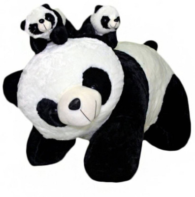 Teddy Multicolor Soft Panda With Two Baby - 35 cm (Black, White) - 35 cm(WHITE & BLACK)
Teddy Multicolor Soft Panda With Two Baby - 35 cm (Black, White) - 35 cm(WHITE & BLACK)