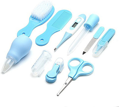 SYGA Premium Quality 10 Pcs Health Care Kit for Newborn Baby Kids Nail Hair Thermometer Grooming Brush(Blue)(Blue)
SYGA Premium Quality 10 Pcs Health Care Kit for Newborn Baby Kids Nail Hair Thermometer Grooming Brush(Blue)(Blue)