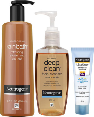 Neutrogena Bath & Body Combo(Set of 3)
