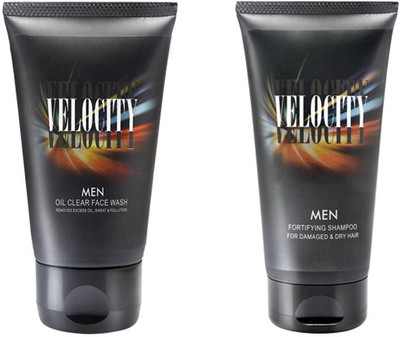 Modicare VELOCITY MEN OIL CLEAR FACE WASH (50GM) with VELOCITY MEN FORTIFYING SHAMPOO (150 ml)(Set of 2)
Modicare VELOCITY MEN OIL CLEAR FACE WASH (50GM) with VELOCITY MEN FORTIFYING SHAMPOO (150 ml)(Set of 2)