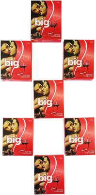BIGFUN CHOCLATE FLAVORED CONDOM Condom(Set of 7, 21S)