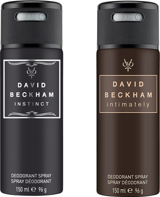 David Beckham Instinct & Intimately Man Deodorant Spray - For Men(300 ml, Pack of 2)
David Beckham Instinct & Intimately Man Deodorant Spray - For Men(300 ml, Pack of 2)