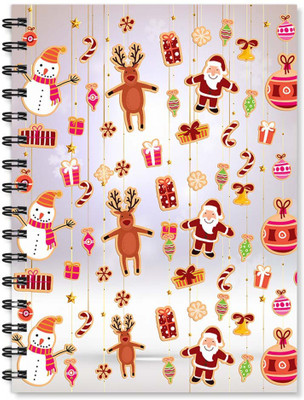 100yellow A5 Notebook(Notebook | Santa Claus Printed Designer A5 Size Notebook for students School Notebooks Office notebook, Spiral Wire bound A5 dairy for kids -Ideal For Christmas Gift, Multicolor)
100yellow A5 Notebook(Notebook | Santa Claus Printed Designer A5 Size Notebook for students School Notebooks Office notebook, Spiral Wire bound A5 dairy for kids -Ideal For Christmas Gift, Multicolor)