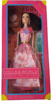 P17 collection Barbie beautiful Doll(Multicolor)