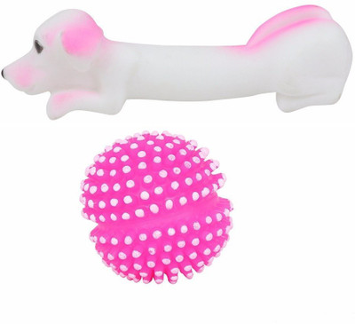 SRI Imported High Quality Squeaky Vinyl Chew latex Cute Dog With Pink Ball For Small Dog/Puppy Plastic Squeaky Toy For Dog
SRI Imported High Quality Squeaky Vinyl Chew latex Cute Dog With Pink Ball For Small Dog/Puppy Plastic Squeaky Toy For Dog