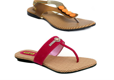 Indirang Women Multicolor Flats