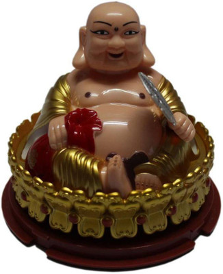 GIRISHA AND SON Solar Powered Flip Flap Nodding Lucky Chinese Buddha Showpiece - 3.1 cm (Plastic, Multicolor) Decorative Showpiece - 5 cm(Plastic, Multicolor)
GIRISHA AND SON Solar Powered Flip Flap Nodding Lucky Chinese Buddha Showpiece - 3.1 cm (Plastic, Multicolor) Decorative Showpiece - 5 cm(Plastic, Multicolor)