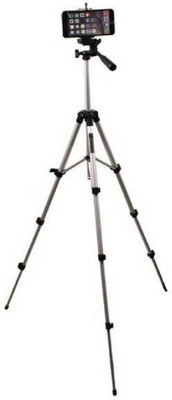 Mezire 3.5 Feet Big Tripod For SLR Camera & Mobile Phone Selfie Holder Clip Combo Tripod Kit (Silver & Black, Supports Up to 700 g) Tripod(Black, Silver, Supports Up to 700 g)
Mezire 3.5 Feet Big Tripod For SLR Camera & Mobile Phone Selfie Holder Clip Combo Tripod Kit (Silver & Black, Supports Up to 700 g) Tripod(Black, Silver, Supports Up to 700 g)