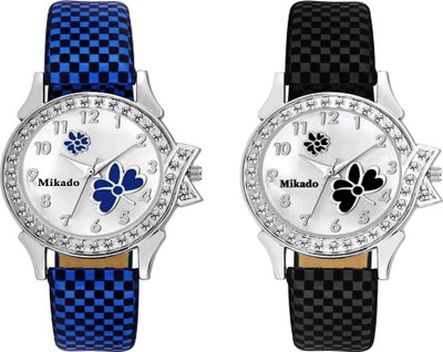 Mikado Multicolor Flower BT Combo watches for women and girls Watch - For Women
Mikado Multicolor Flower BT Combo watches for women and girls Watch - For Women
