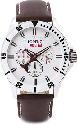 Lorenz MK-1057A Lorenz Original F.track White Dial Men's Quartz with 1 Year Warranty Watch - For Men
Lorenz MK-1057A Lorenz Original F.track White Dial Men's Quartz with 1 Year Warranty Watch - For Men