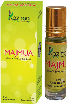KAZIMA Majmua Rollon Attar 8 ML - Pure Natural Perfume for Unisex Floral Attar(Floral)
KAZIMA Majmua Rollon Attar 8 ML - Pure Natural Perfume for Unisex Floral Attar(Floral)