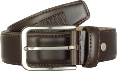 Kim Jagger Men Brown Genuine Leather Belt