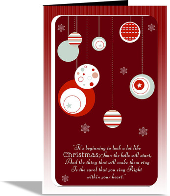 alwaysgift Merry Christmas and Happy Holidays Greeting Card Greeting Card(Multicolor, Pack of 1)
alwaysgift Merry Christmas and Happy Holidays Greeting Card Greeting Card(Multicolor, Pack of 1)