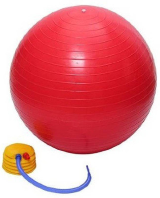 Jern Fitness Exercise Stability Gym Ball(With Pump), Red