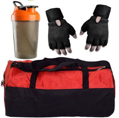 Cp Bigbasket Combo Set Polyester Red Sport Gym Duffle Bag With shoe compartment , Gym Shaker (400 ml), Netted Gym & Fitness Gloves (Black) Gym & Fitness Kit
Cp Bigbasket Combo Set Polyester Red Sport Gym Duffle Bag With shoe compartment , Gym Shaker (400 ml), Netted Gym & Fitness Gloves (Black) Gym & Fitness Kit